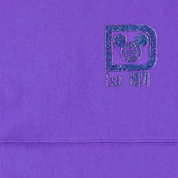 NEW Walt Disney World 2019 Purple Potion Spirit Jersey Sweater Shirt Sz S RARE - Picture 6 of 13